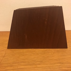Danish mid-century teak letter rack - letter holder - desk organiser