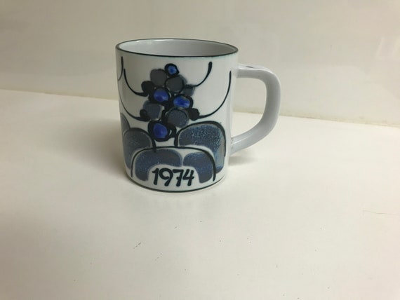 Royal Copenhagen Annual Mug 1974 Designed By Ellen Malmer Etsy
