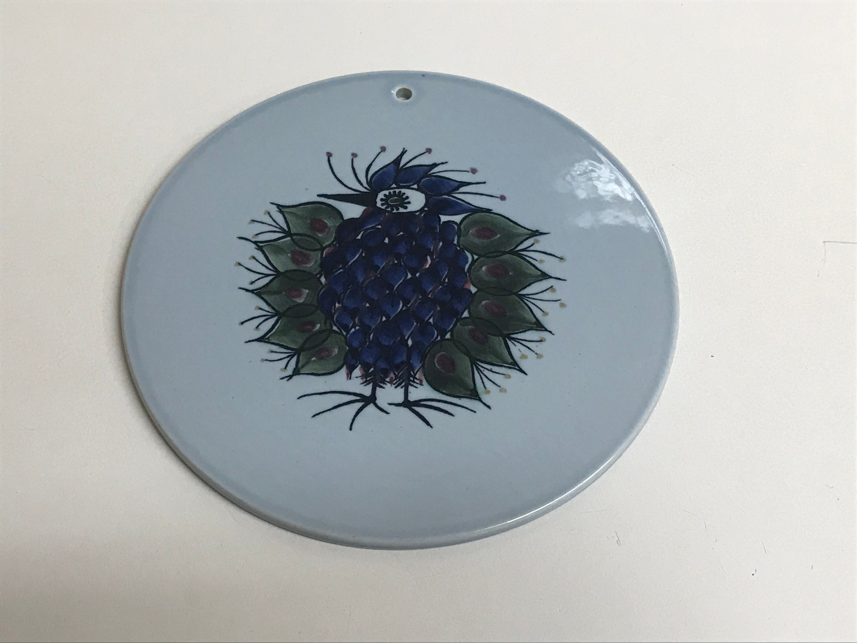 Royal Copenhagen Beth Breyen Plaque Buttering Board 128 1665 Etsy