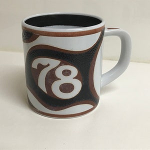 Royal Copenhagen Annual Mug 1978 designed by Bo Kristiansen - Large size - danish design