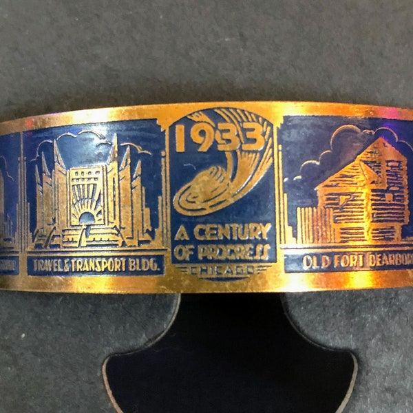 1933 Chicago World's Fair Bracelet