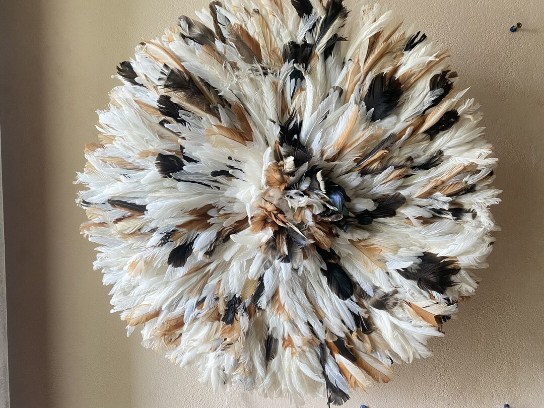 Juju Hat Wall Decor for Interior Design Wall Hanging. Handmade Wall Art