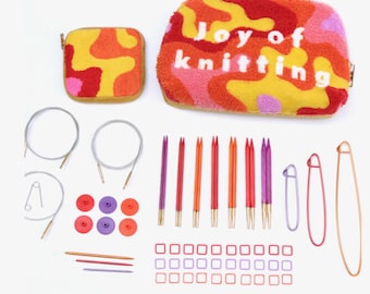 Geschenkset „JOY OF KNITTING“ Knit-Pro Nadel-Set