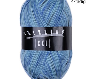 EUR 67.50/100g TREKKING XXL 705 Zitron Sockenwolle 4-fach 100g Sockengarn