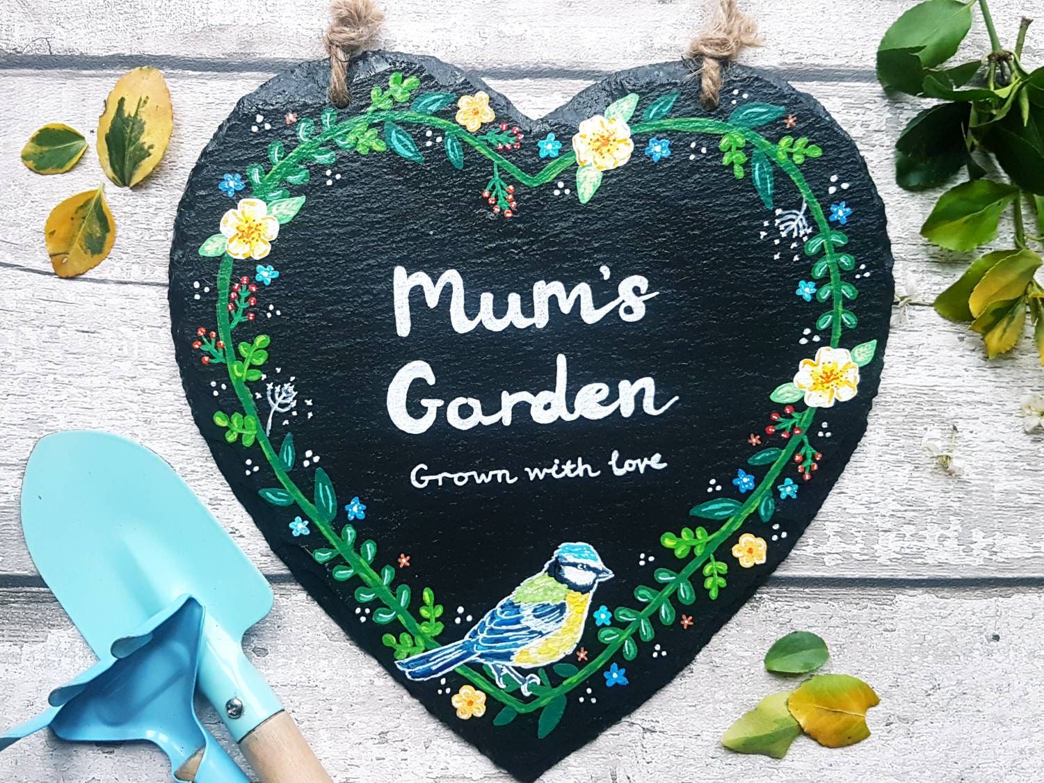 Personalised Hand Painted Garden Sign Allotment Sign Etsy