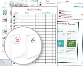 LDS Ministering Interview & Relief Society Binder - digital download - Ministering LDS to do LDS Printable Relief Society Printables - rectn