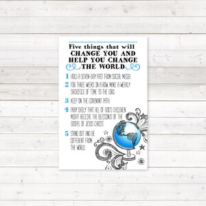 LDS Young Women - Pres Nelson&#39;s Challenge for the Youth - quote - LDS Art and LDS Printable; lds yw - Digital Download