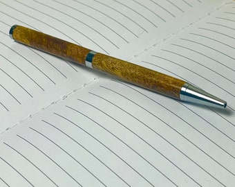 Slim Ballpoint pen - Figured Mango Wood - Twist Pen