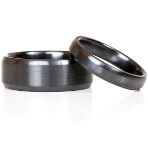 Black Zirconium Ring