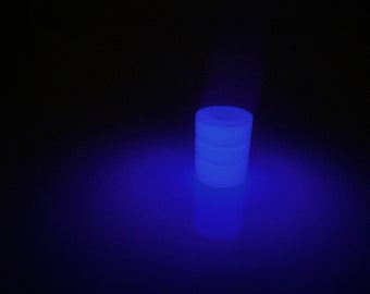 Purple Glow In The Dark EDC Bead