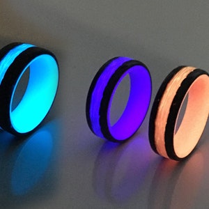 Carbon Fiber Glow Ring with Liner