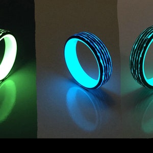 Carbon Fiber Glow Ring