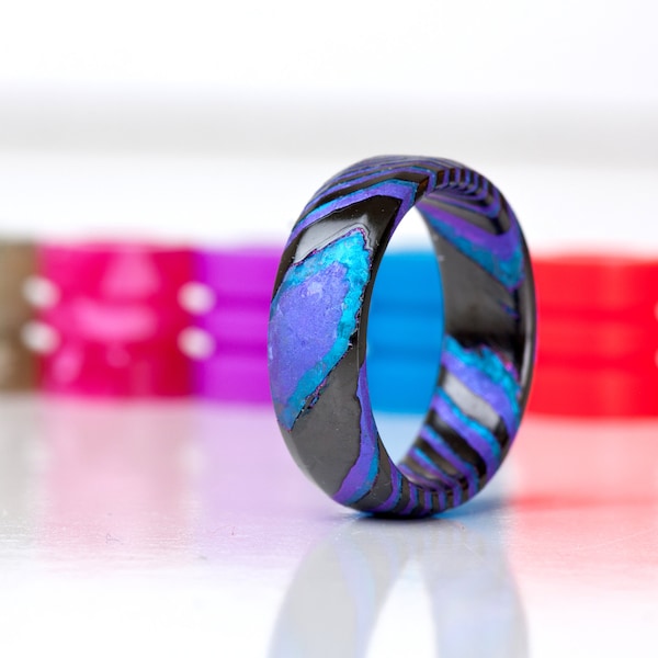 Anillo Timasco Negro Coloración Especial