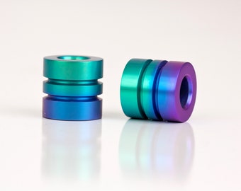 Anodized Titanium EDC Bead