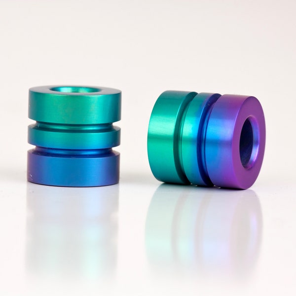 Anodized Titanium EDC Bead