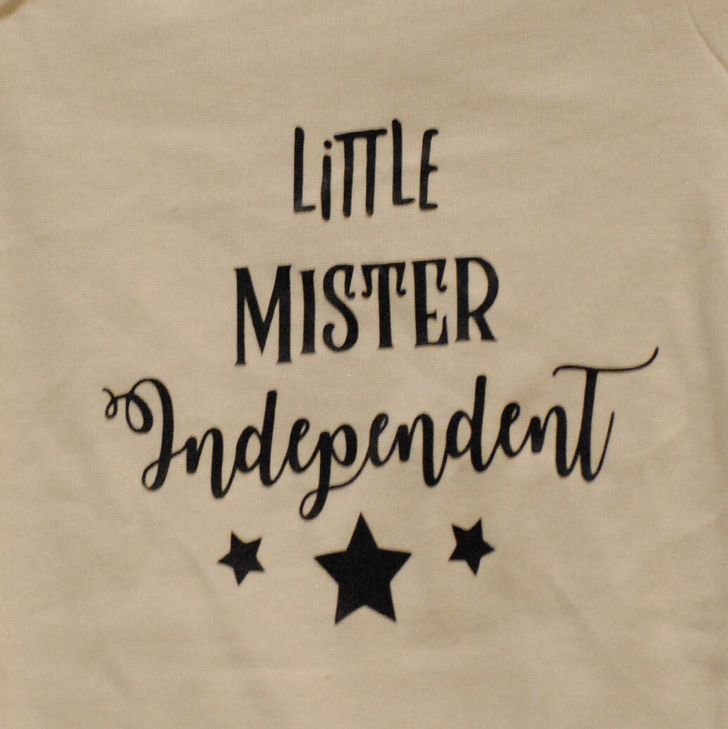 Little Mister Independent Long Sleeve One Piece Body Suit Etsy