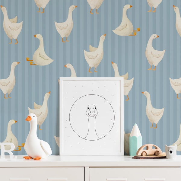 Goose Wallpaper - Etsy