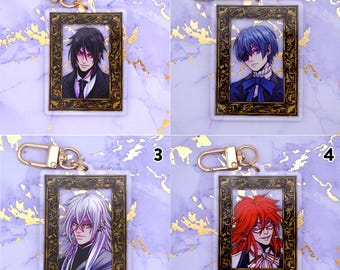 Kuro Portraits- 2.5 inch Acrylic Charm Keychain