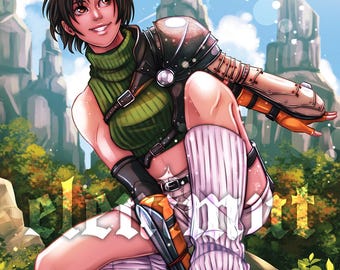 Yuffie 8.5x11 Print