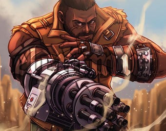 Barret 8.5x11 Print