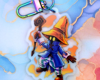 Vivi - 2.5 inch Acrylic Charm Keychain