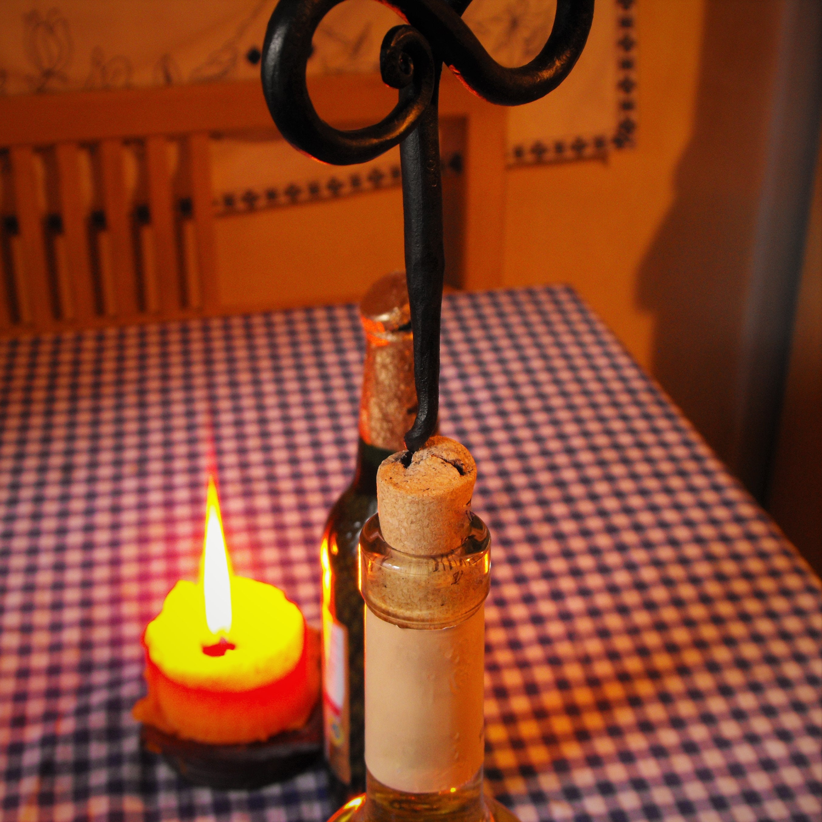 Beer and Wine Opener Hand Etsy