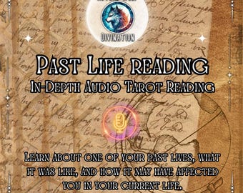 Past Life Reading: In-Depth Audio Tarot Reading