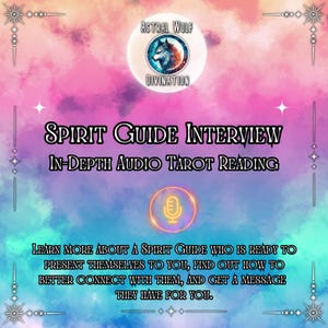Interview met Spirit Guide: diepgaande audio-tarotlezing