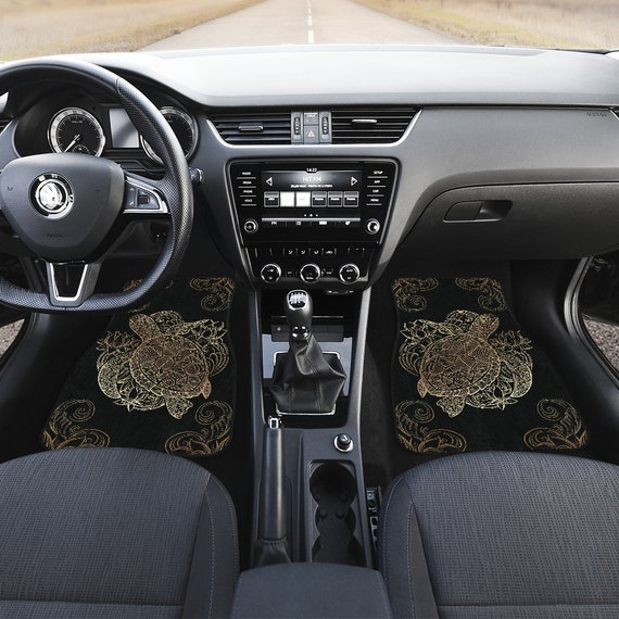 Sea Turtles Front And Back Car Mats Turtle Car Floor Mats Etsy
