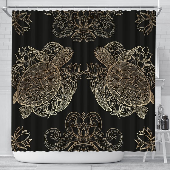 Sea Turtle Shower Curtain Cool Bath Bathroom Sea Turtle Shower Curtain Cool, Cool Shower Curtains