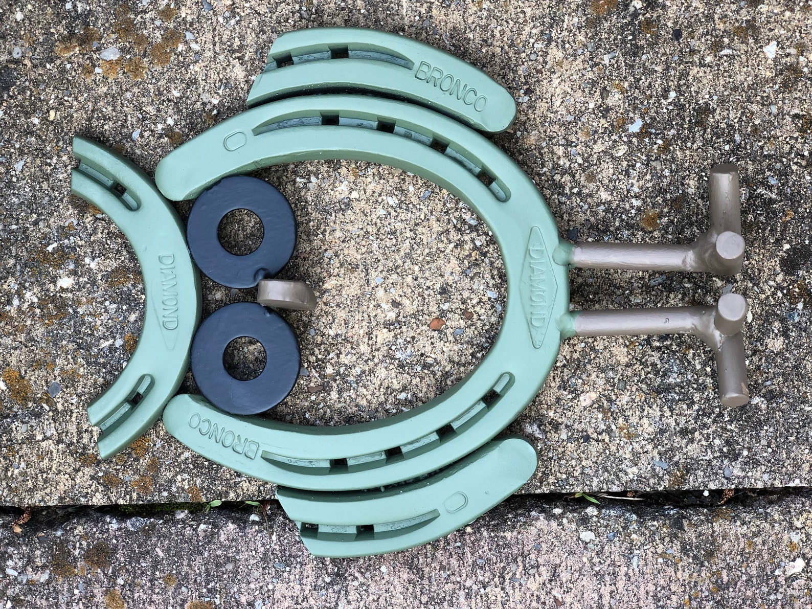 Rustic Horseshoe Owl Metal Art Hand Crafted Hand Painted Etsy