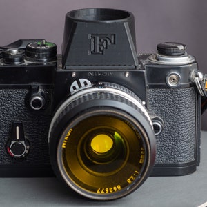 Atualize sua Nikon F/F2 com o DW-1 Alternative Waist-Level Finder + Magnifier - Obtenha a foto de um novo ângulo