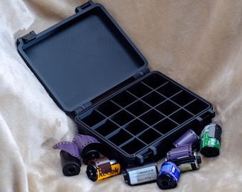Rugged Film Case - Hold up to 25 rolls! 35mm and 120 versions!