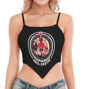 Hail Skatin&#39; Foulard Crop Top