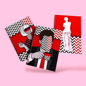 Twin Peaks Journal: Agent Cooper, Diane, Venus - Cult TV Ruled Notebook