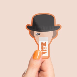 A Clockwork Orange Vinyl Sticker: Stanley Kubrick Film Decal
