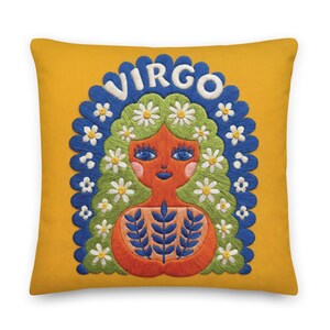 Virgo Zodic Premium Pillow