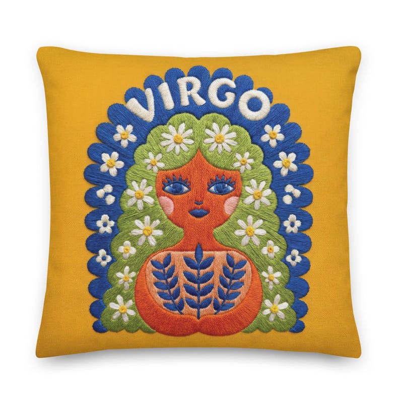 Virgo Zodic Premium Pillow
