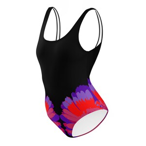 Volcom Women's Sonic Bloom One Piece Swimsuit - Wrap Front With Adjustable Straps