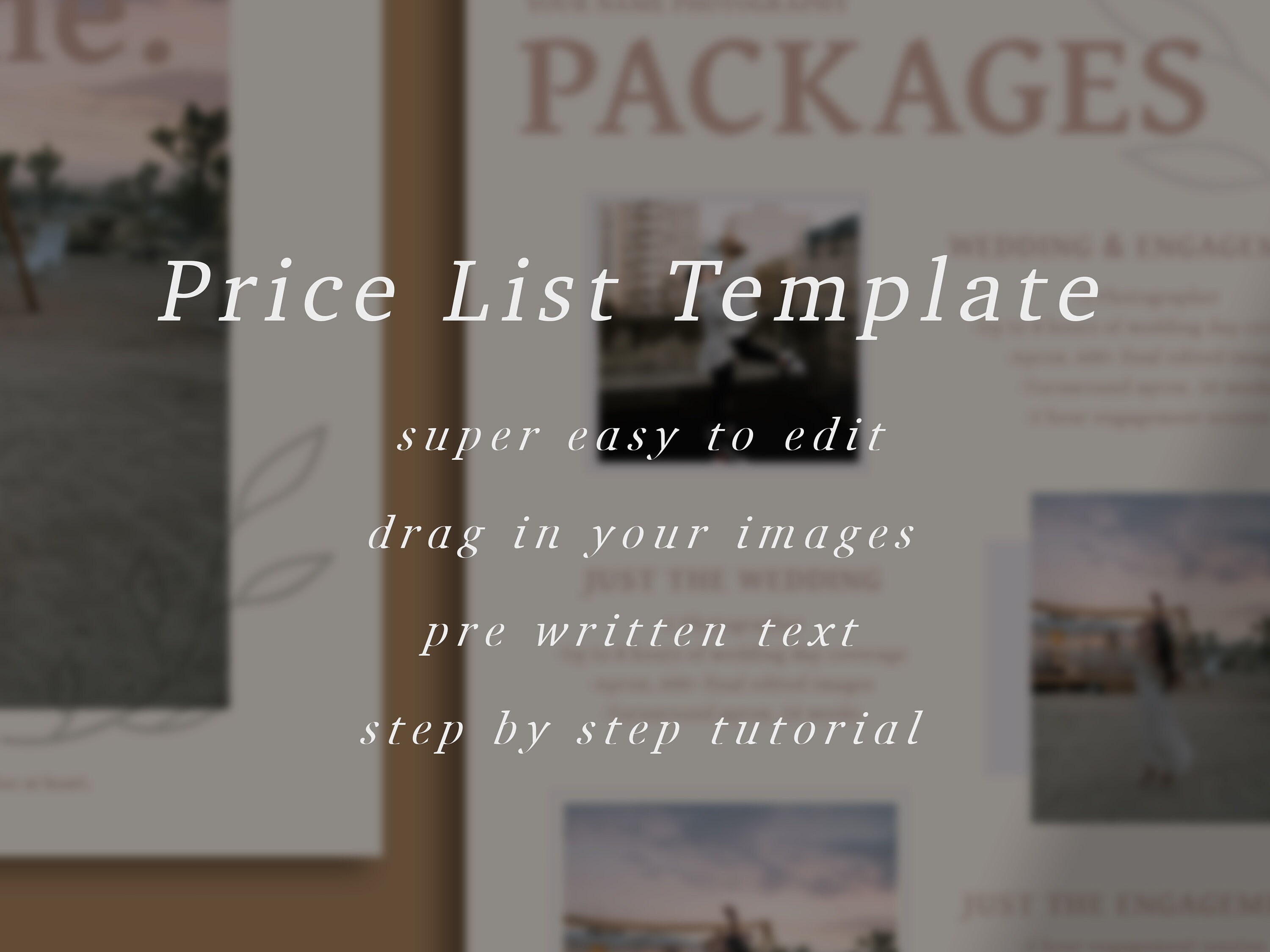 Photography Packages Template Wedding Photography Packages Etsy Photography Packages Template Wedding Photography Packages Etsy
