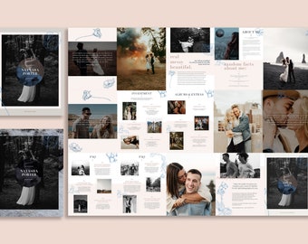 Wedding Photographer Marketing Template - Wedding Photography Welcome Guide Template