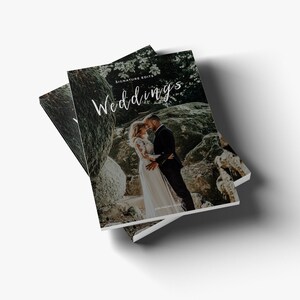 Plantilla de guía de precios para fotógrafos de bodas: Folleto moderno (Photoshop) imagen 2