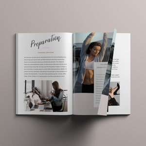 Photography Branding Guide: Client Welcome Magazine (Photoshop Template) image 5