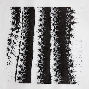 Cactus Blockprint