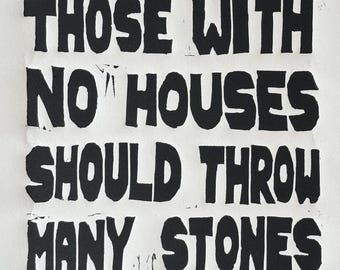 No Houses blockprint