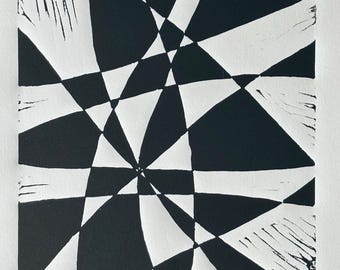 Drunken Angry Slashing blockprint