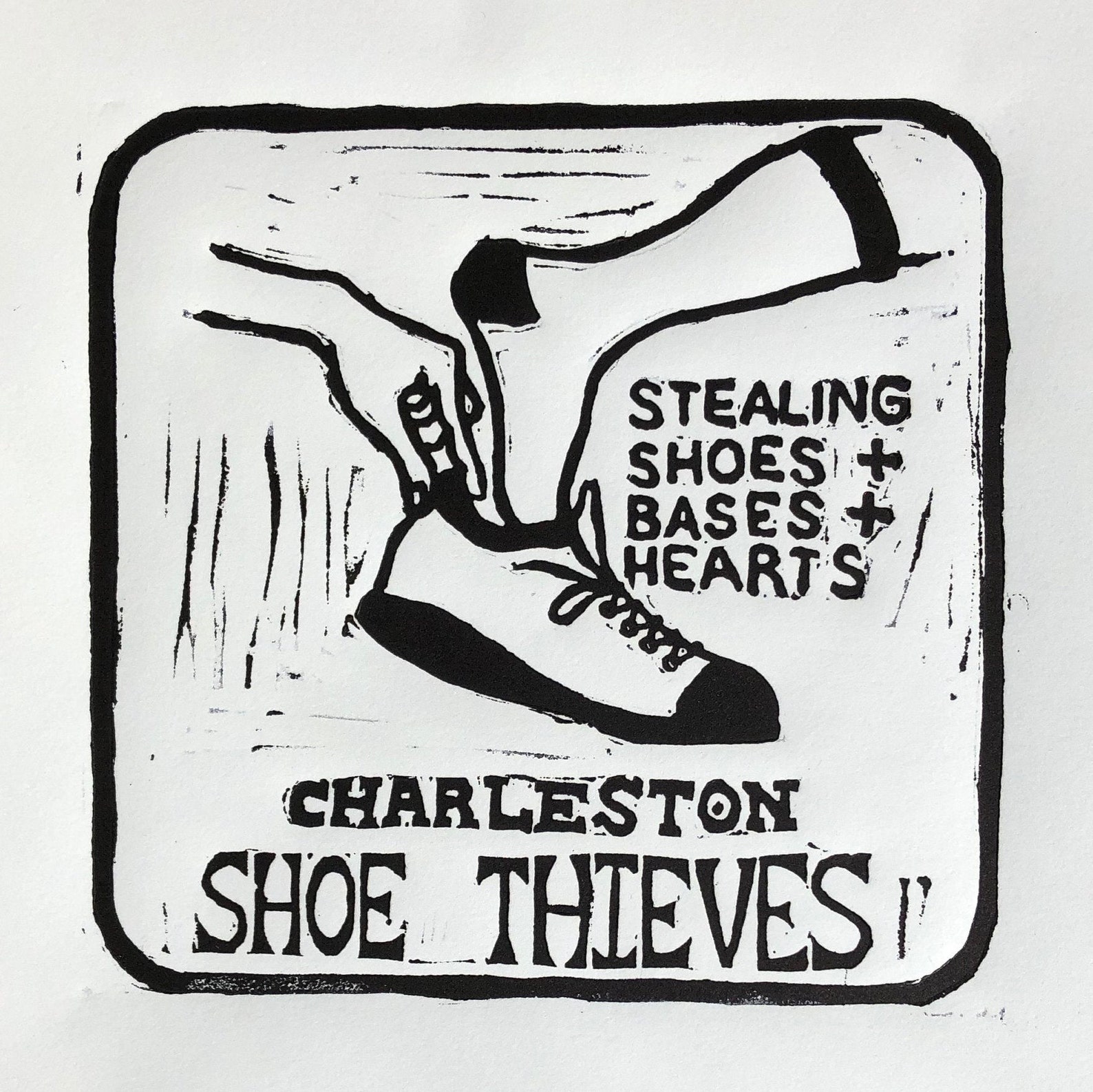 vintage charleston shoe thieves poster