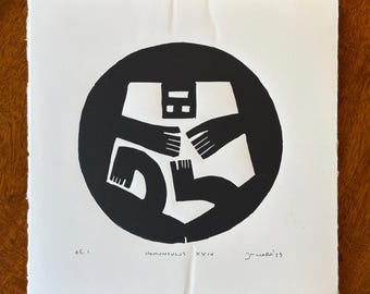 Homunculus XXIV-XXX blockprints