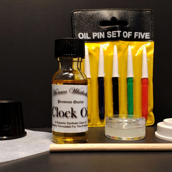 Clock Oil Kit Etsy