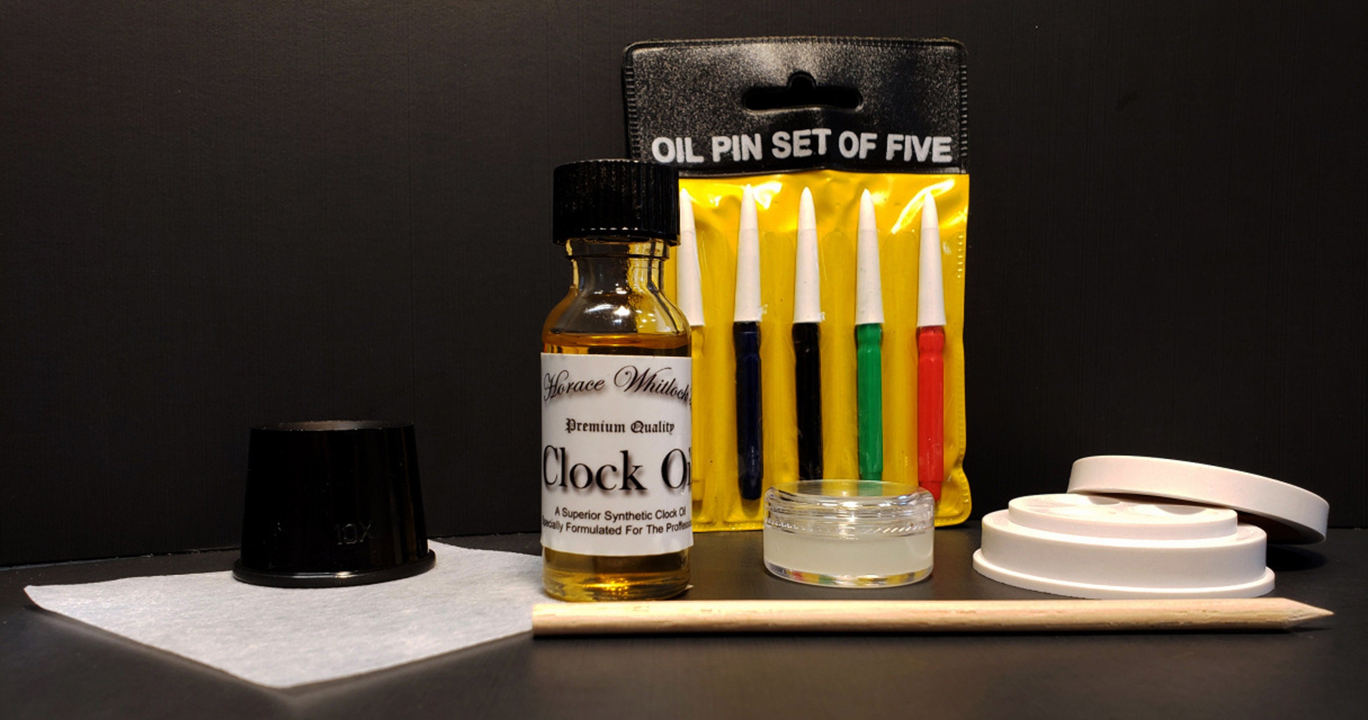  Horace Whitlock's Clock Oil Kit: This kit Comes